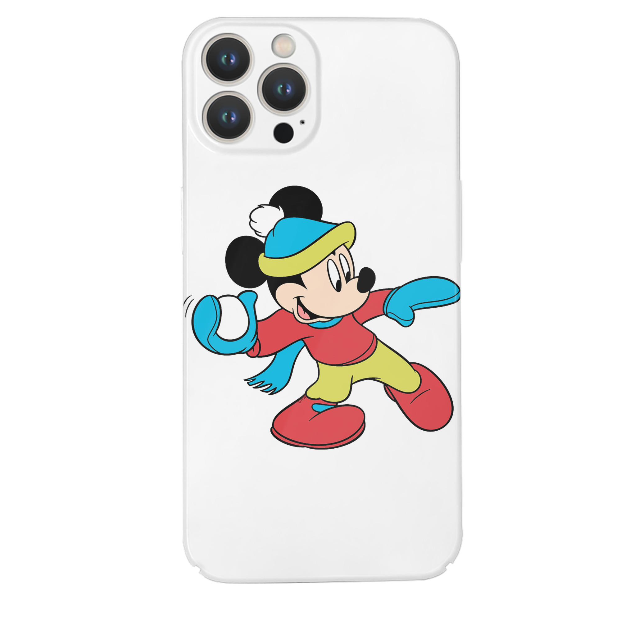 （画像用） ミッキーマウス Mickey Mouse 【iPhone 14シリーズ対応】ハードケース